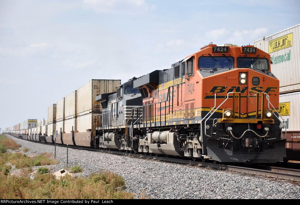 Eastbound intermodal